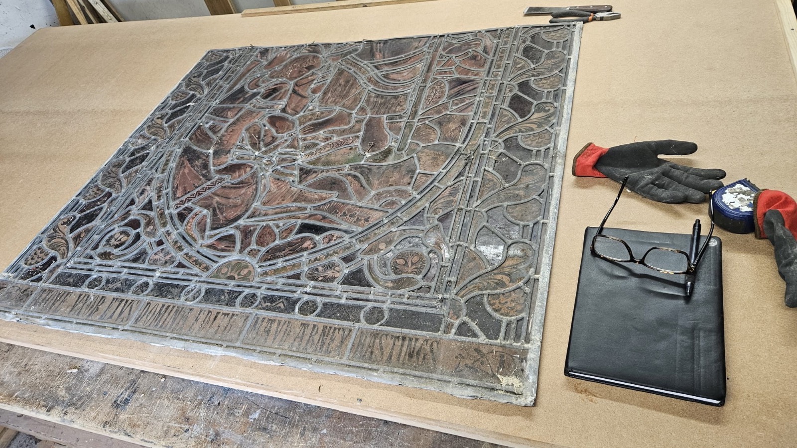 Stained Glass Window section