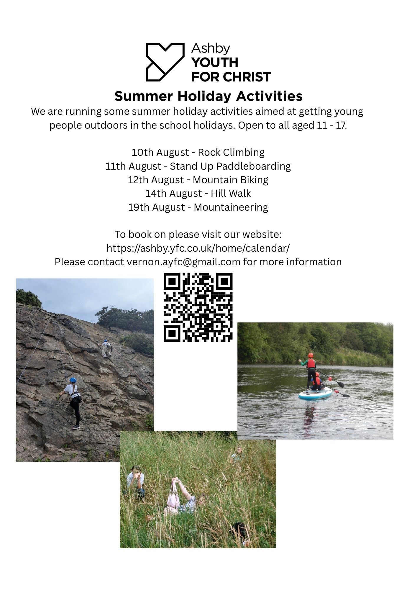 Summer Holiday Activities